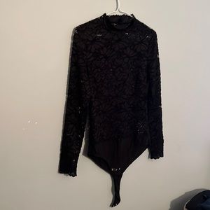 Lace body suit